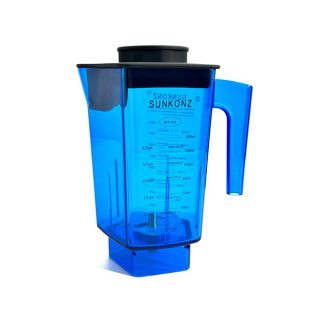 Blue diversion port milk froth knife diversion cover cup