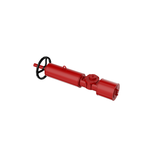 Heavy Duty Scotch Yoke Type Pneumatic Actuator Single Acting
