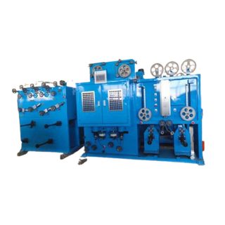 Vertical double-layer tape wrapping machine
