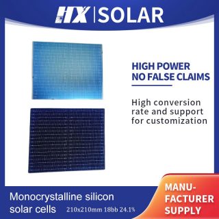 182.2×210mm 18BB 25.8% 9.87W G12R Bifacial BIFI Mono Topcon Solar Cell for High-Performance Panel Production 182.2×210mm 18BB 25.8% 9.87W G12R Bifacial BIFI Mono Topcon Solar Cell for High-Performanc