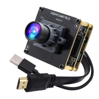 ELP 4K 60fps USB 3.0 HDMI Camera Module | IMX678 Low‑Light Sensor | USB‑C & HDMI Dual Output