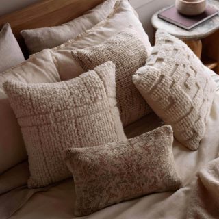 Textured Plush Pillow
