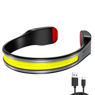 500lm Rechargeable Sensor Head Lamp For Running