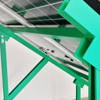 Photovoltaic panel frames