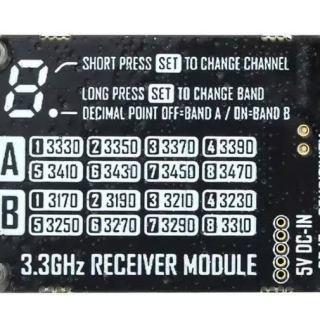 3.3GHz 4W Video Transmission Transmitter Set