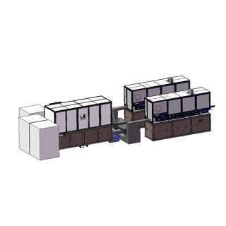 Box And Diode And Cable assembly line