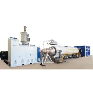PE Insulation Pipe Extrusion Line for Large Diameter Pipe Manufacturing
