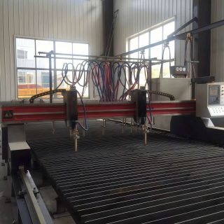 CNC Multi-head Vertical Strip Flame Cutting Machine