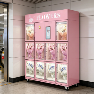 Refrigerated Flower Vending Machines Explained: IMT Vending