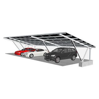 Easy-to-Install Metal Supports for Outdoor Parking Carport Shelter Brackets