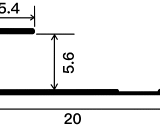 5mm Finishing Line Manufacturer Slim Aluminum Edge Trim System 2026-01