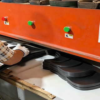 Automated PE Hat Brim Production Line | Custom Curved Brims for Sports Caps