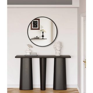 Hub Round Frame Wall Mirror