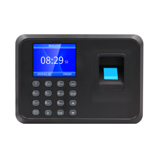F01H Fingerprint Time Clock – 1000 Fingerprints, 25 Languages